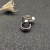 David Yurman 15.6mm Gold and Silver Half Hoop Earrings