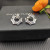 David Yurman Sterling Silver 27&Atilde;8.5mm Serrated Stacked Earrings