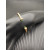 David Yurman 4mm Gold Light Green Diamond Bangle Bracelet