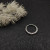 David Yurman 3mm Cable Single Row Ring Silver