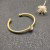 David Yurman 4mm Gold-Tone Square Diamond Cable White Agate Bracelet, Fits Wrist Sizes 15&acirc;20cm