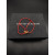 David Yurman Red Double Ring Gold Nylon Cord Bracelet