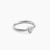 David Yurman Silver Pav&Atilde;&copy; Diamond Heart Ring
