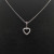 David Yurman 11mm Openwork Heart Pav&Atilde;&copy; Diamond Necklace