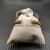 David Yurman 5mm Gold-Tone Cable Cuff Bracelet Yellow Diamonds