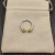 David Yurman 2.3mm Gold and Silver Renaissance Blue Diamond Pav&Atilde;&copy; Ring