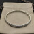 David Yurman Silver-Tone Diamond 6.2mm Sculpted Wave Cuff Bracelet
