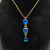 David Yurman Marbella Blue Diamond Necklace
