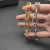 David Yurman Silver Madison Chain Single Diamond Bracelet, 21cm