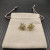 David Yurman 19mm Gold Sunburst Diamond Stud Earrings