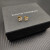 David Yurman 8mm Gold Four-Prong White Diamond Stud Earrings