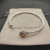 David Yurman 3mm Cable Classic Four-Point Champagne Diamond Cuff Bracelet