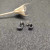 David Yurman 11.4mm Silver Diamond Half Hoop Earrings