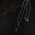 David Yurman Black Cross Necklace