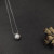 David Yurman 8mm Pearl Four-Prong Necklace 1.5mm Chain