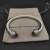 David Yurman 7mm Cable Bracelet with Red Pav&Atilde;&copy; End Caps