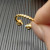 David Yurman Gold Pearl Renaissance Ring
