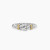 David Yurman Gold and Silver 2mm Link Ring