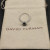 David Yurman 8mm Four-Prong Black Diamond Ring