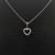 David Yurman 11mm Openwork Heart Pav&Atilde;&copy; Diamond Necklace