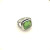 David Yurman 14mm Square Green Diamond Ring
