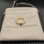 David Yurman Gold 2.8mm Petite Cable Red Pav&Atilde;&copy; Diamond Ring