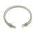 David Yurman 5mm Gold and Silver Hook-End Cable Cuff Bracelet