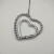 David Yurman 38mm Double Heart Silver Necklace