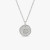 David Yurman Gold Diamond Initial S Disc Pendant Necklace