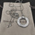 David Yurman 30mm White Gold Tone Round Pav&Atilde;&copy;-Crystal Necklace