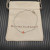 David Yurman 4mm Sterling Silver Single Stone Red Diamond Bracelet