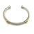 David Yurman 5mm Cable Cuff Bracelet with Double X Station Accent