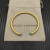 David Yurman 4mm Gold Turquoise Diamond Bangle Bracelet