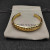 David Yurman 12.9mm Gold Cuff Bracelet