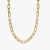 David Yurman Gold Madison Chain Diamond Accent Necklace 50cm