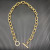 David Yurman 11mm Gold Pav&Atilde;&copy; Twisted Cable Rotating Clasp Necklace