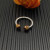 David Yurman 2.3mm Gold and Silver Renaissance Red Diamond Pav&Atilde;&copy; Ring