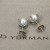 David Yurman Sterling Silver Four-Prong Pearl Stud Earrings