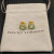 David Yurman 7mm Gold Square Green Diamond Stud Earrings