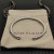 David Yurman 4mm Silver Round End Bracelet