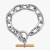 David Yurman Cable Twist Gold and Silver Rotating Clasp Bracelet, Length 21cm
