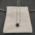 David Yurman 7mm Cable Twist Square Black Diamond Pendant Necklace, 1.5mm Chain, Length 45cm + 5cm
