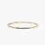 David Yurman 1.7mm Pav&Atilde;&copy; Bar Blue Diamond Bracelet